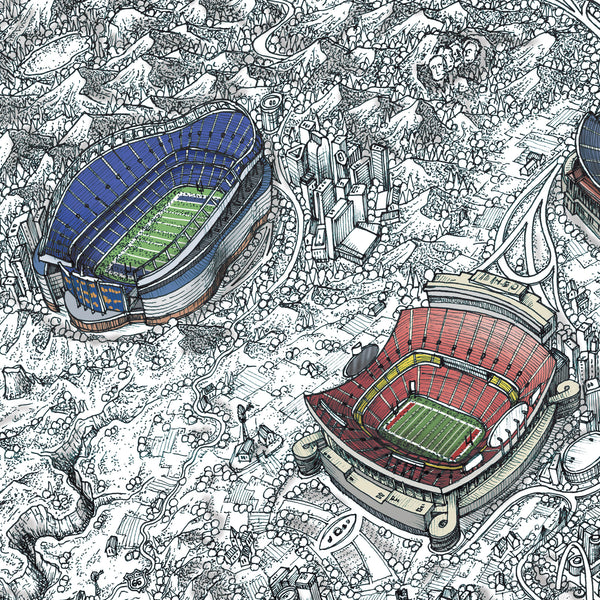 Gridiron! American Football Stadiums of the USA - Limited Edition